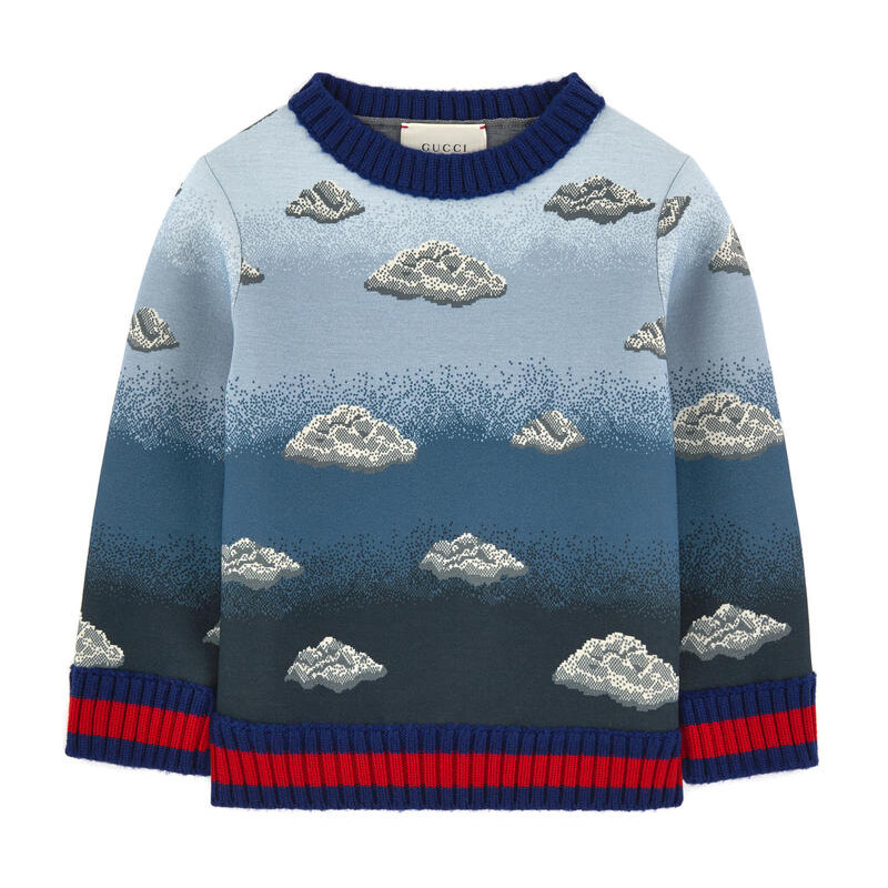 Gucci Bedrucktes Neopren-Sweatshirt