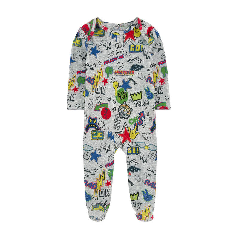 Stella McCartney Kids Schlafanzug mit Print aus Bio-Baumwolle