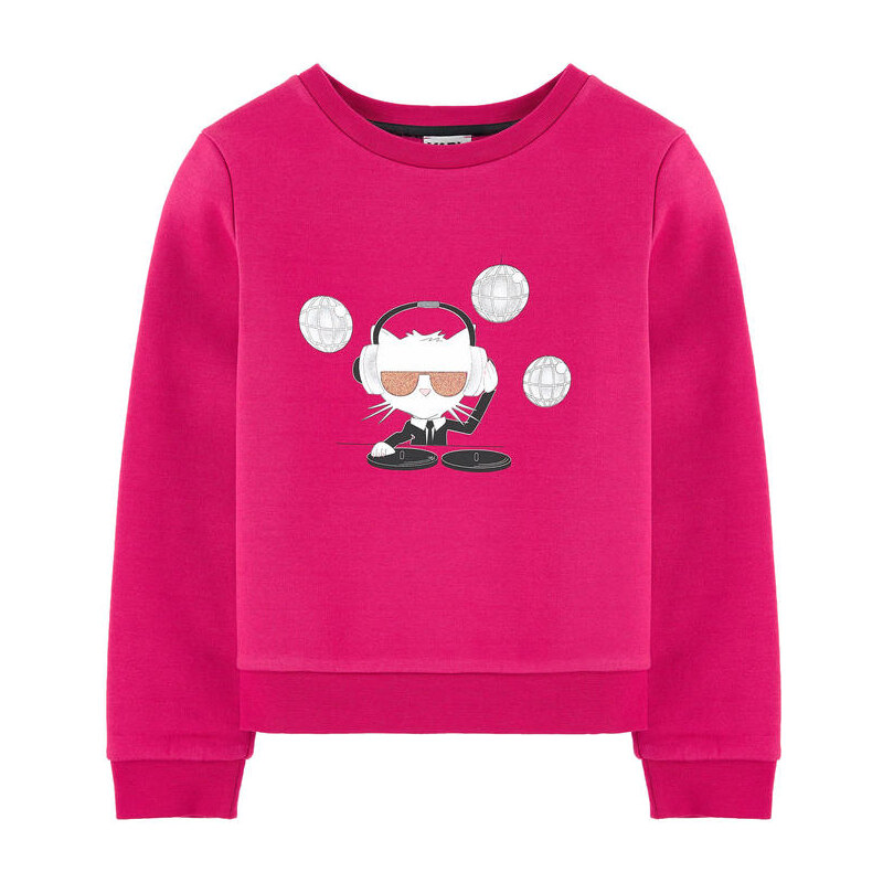 Karl Lagerfeld Kids Choupette-Sweatshirt