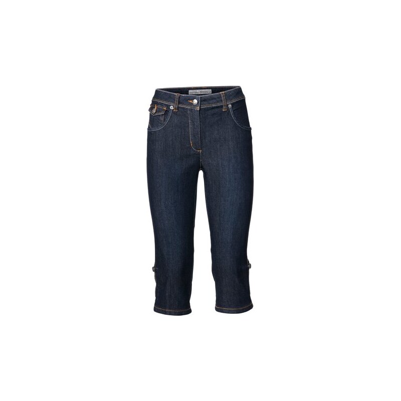 Damen Bodyform-Capri-Jeans ASHLEY BROOKE by Heine blau 34,36,38,40,42,44,46,48,50,52