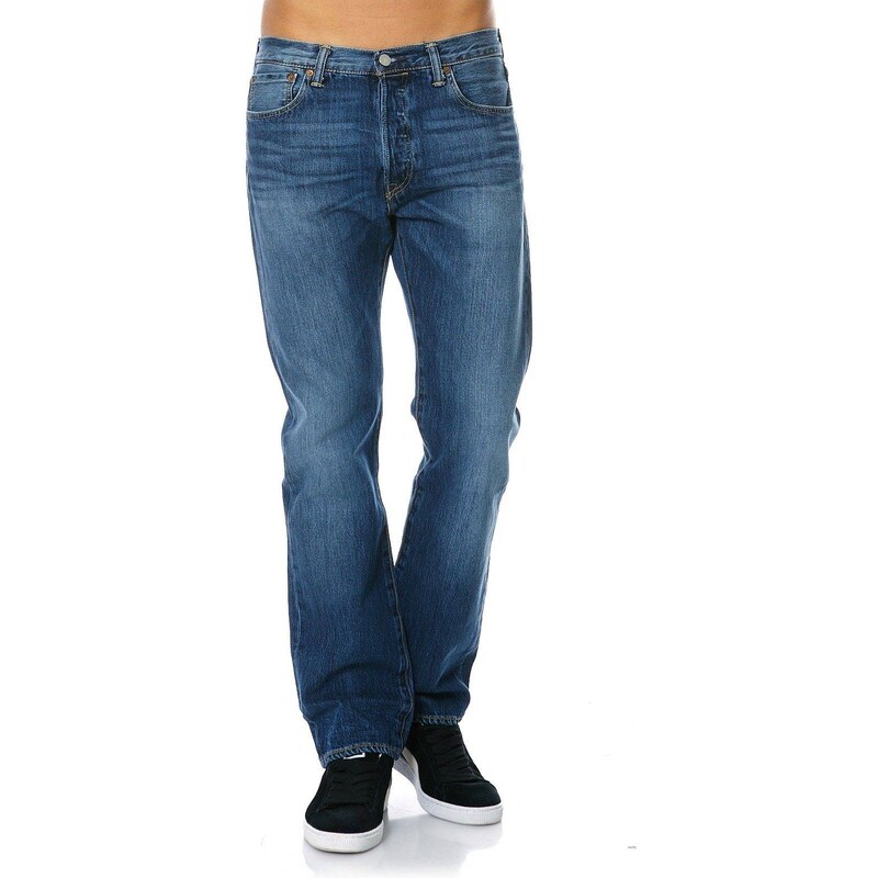 Levi's 501 - Jeans mit geradem Schnitt - jeansblau