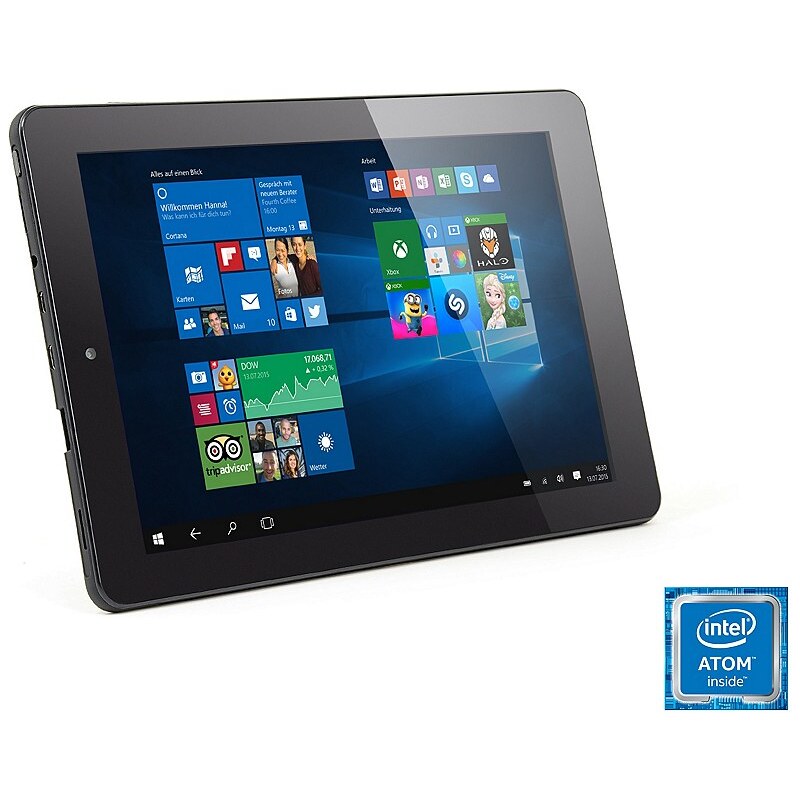 CSL 9" Tablet Intel Z3735F 32 GB WLAN IPS »Panther Tab 9 Windows 10 Home«