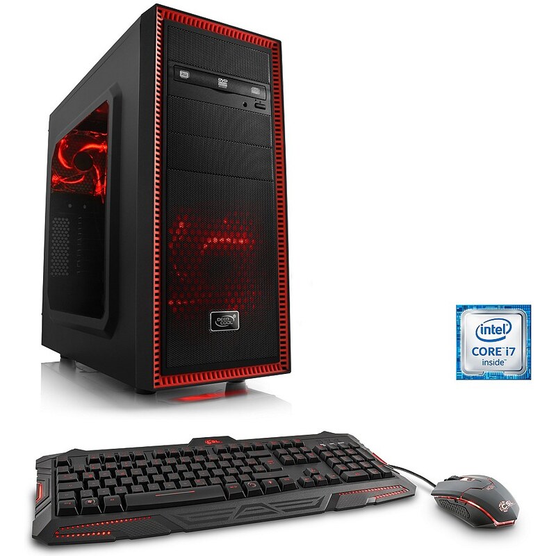 CSL Extreme Gaming PC i7-6700 GeForce GTX 1080 16 GB RAM SSD »Speed T7696 Windows 10 Home«