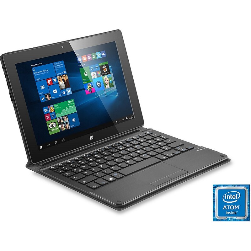 CSL 10" Tablet Intel X5-Z8300 32 GB WLAN IPS »Panther Tab 10 USB 3.0 Win 10 Tastatur«