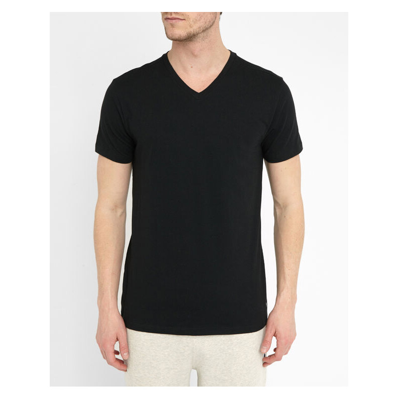 POLO Ralph Lauren Unterhemd schwarz mit V-Ausschnitt