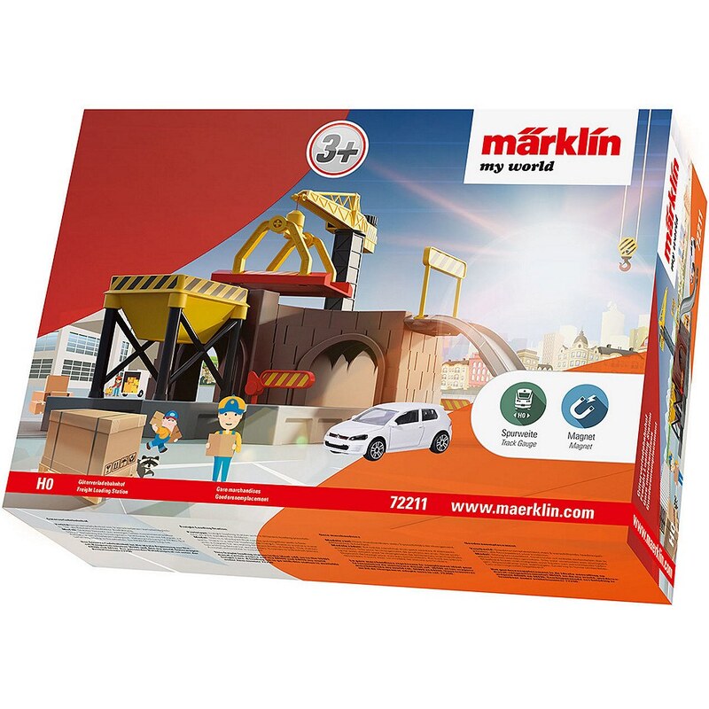 Märklin Steckbarer Bausatz, Spur H0 - 72211, »Märklin my world, Güterverladebahnhof«