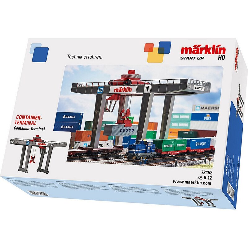Märklin Bausatz, Spur H0 - 72452, »Märklin Start up, Containerterminal«