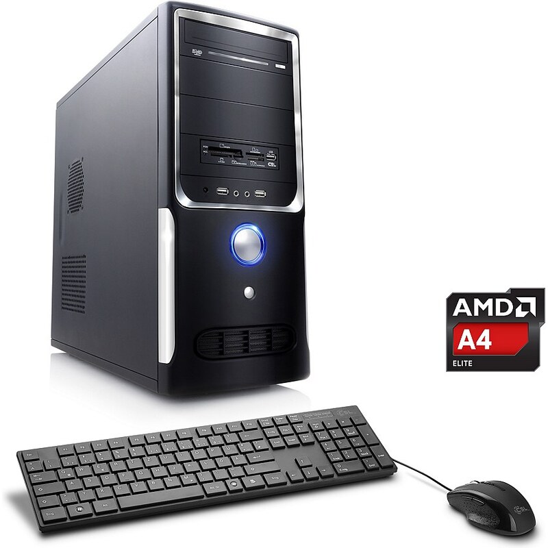 CSL Office PC AMD A4-5300 Radeon HD 7480D 4 GB RAM WLAN »Sprint T2413 Windows 7 Pro«