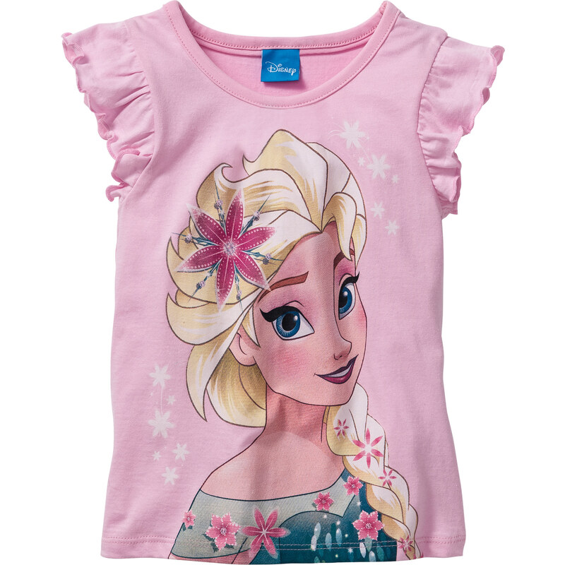 Disney FROZEN T-Shirt kurzer Arm in rosa für Mädchen von bonprix