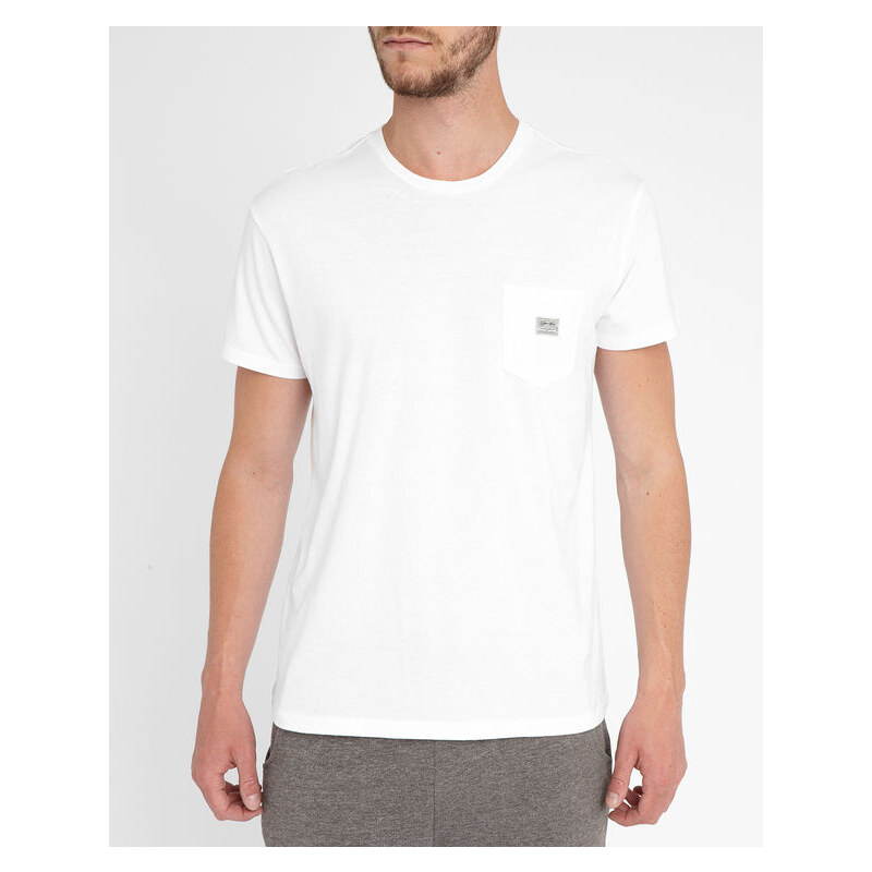 DENIM & SUPPLY RALPH LAUREN Weißes T-Shirt Pocket DS