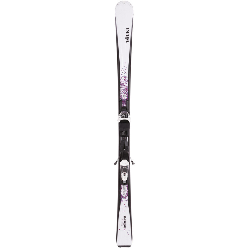 Völkl: Damen Allmountain Ski Adora White inkl. Bindung 3Motion TP light, weiss / schwarz, verfügbar in Größe 153