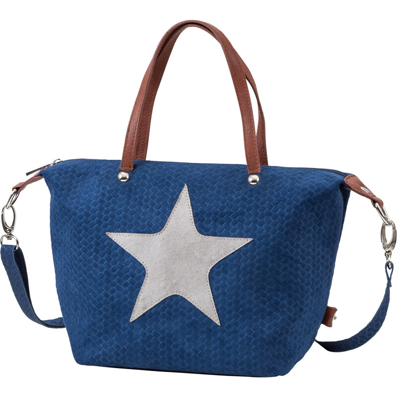 bpc bonprix collection Tasche Stern in blau für Damen von bonprix