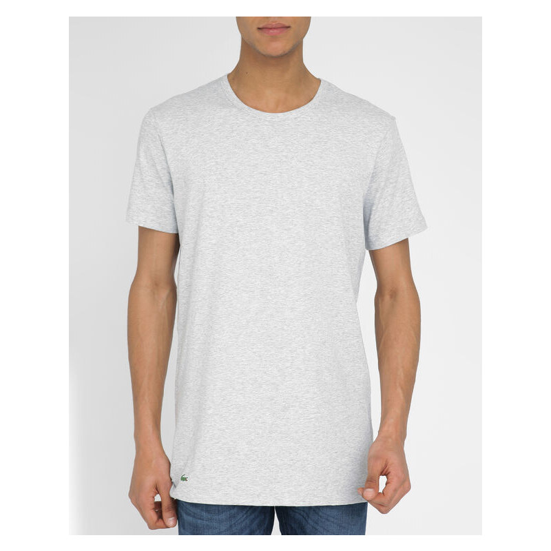 LACOSTE UNDERWEAR 2er-Pack graue T-Shirts mit Rundhalsausschnitt