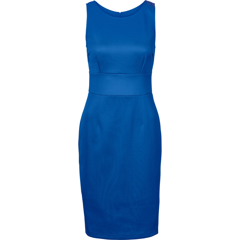 BODYFLIRT Scuba-Kleid in blau von bonprix