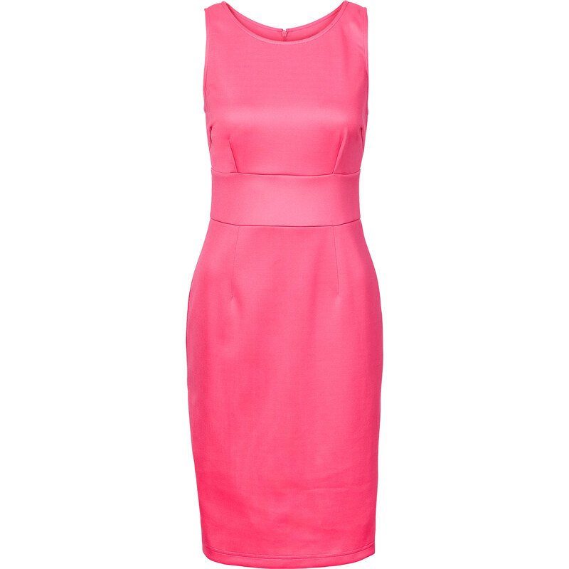 BODYFLIRT Scuba-Kleid in pink von bonprix