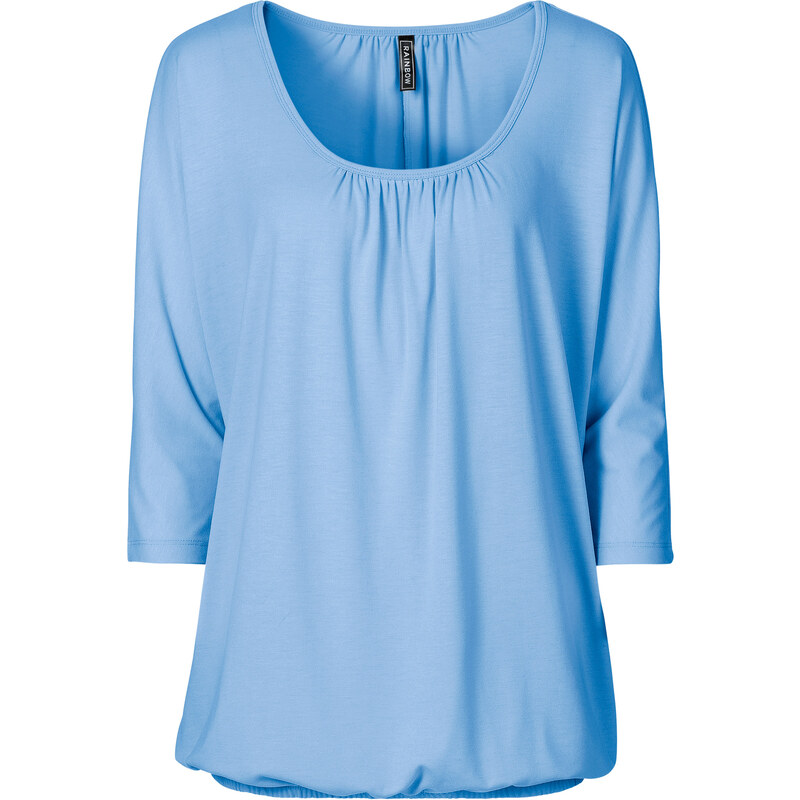 RAINBOW Oversize-Shirt 3/4 Arm in blau für Damen von bonprix