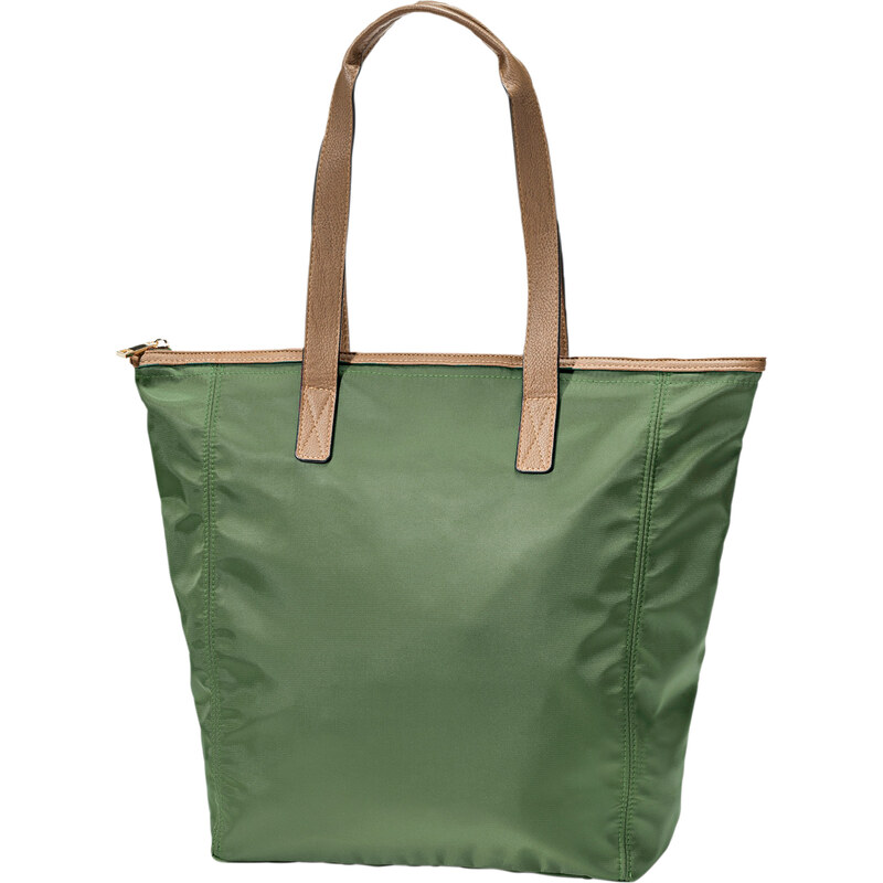 bpc bonprix collection Shopper mit Lederimitat in grün für Damen von bonprix