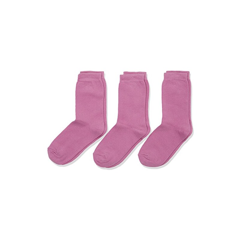Melton Mädchen Socken BASIC-Socken 3er Pack -