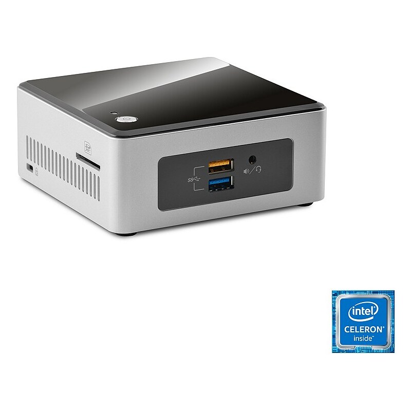 CSL Mini PC Celeron N3050 Intel HD 4 GB RAM SSD »Intel NUC Celeron N3050-2 Windows 10«