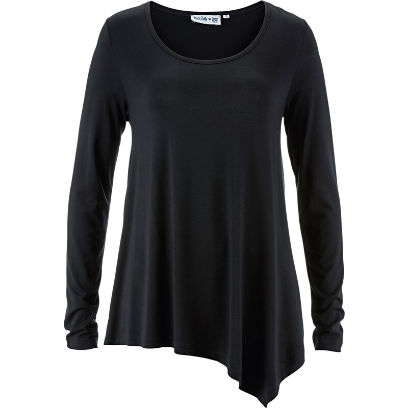 bpc bonprix collection Shirt-Tunika mit langen Ärmeln - designt von Maite Kelly langarm in schwarz für Damen von bonprix