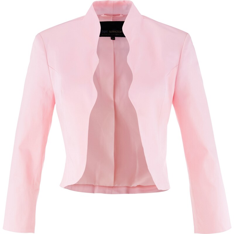 bpc selection Bolero-Jacke 3/4 Arm in rosa für Damen von bonprix