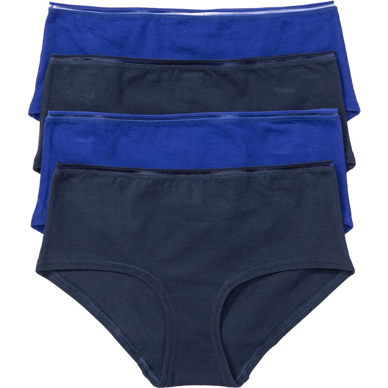 bpc selection Panty (4er-Pack) in blau für Damen von bonprix
