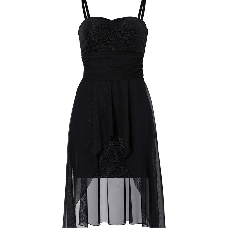 RAINBOW Kleid ohne Ärmel in schwarz von bonprix