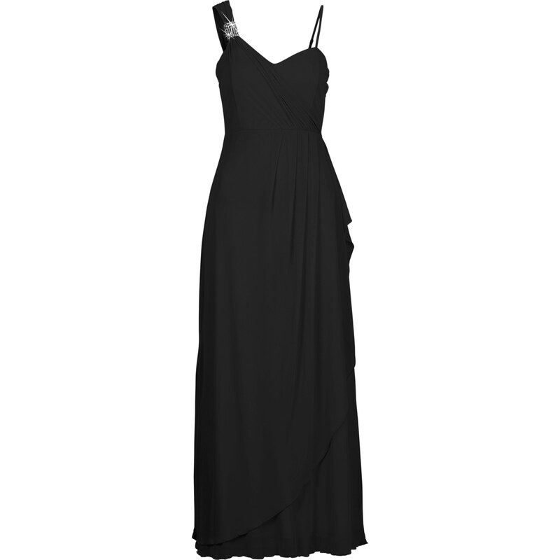 BODYFLIRT Kleid ohne Ärmel in schwarz von bonprix