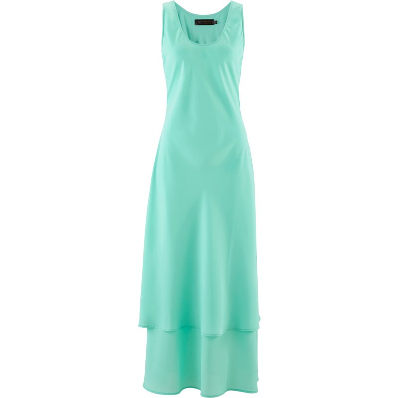 bpc selection Kleid ohne Ärmel in grün (Rundhals) von bonprix