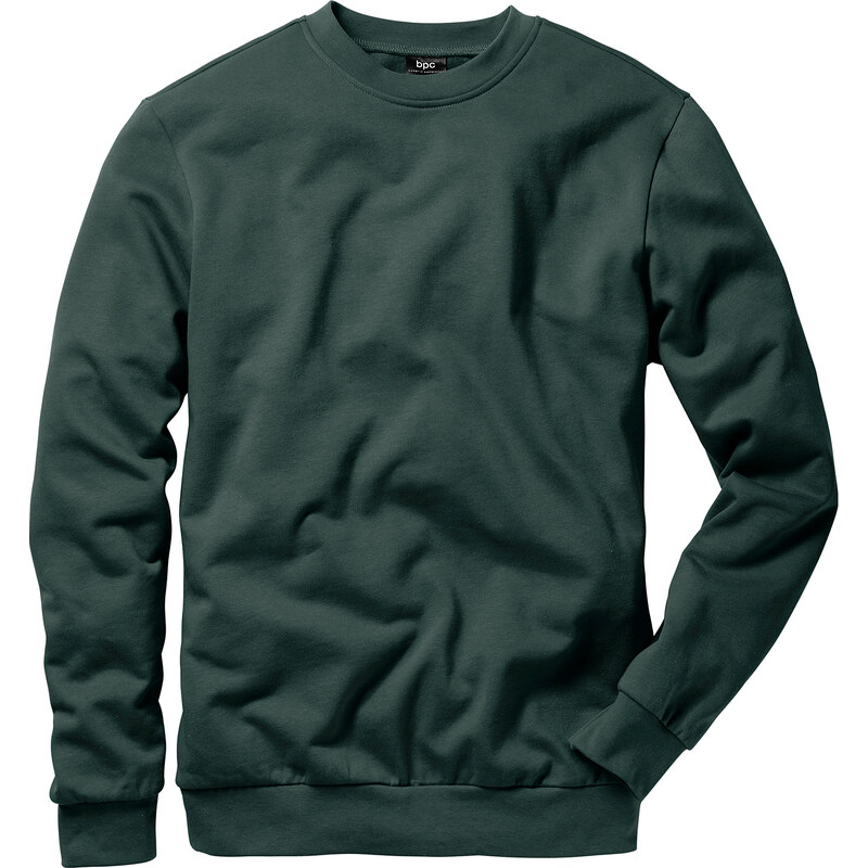 bpc bonprix collection Herren Sweatshirt, Regular Fit langarm in grün für Herren von bonprix