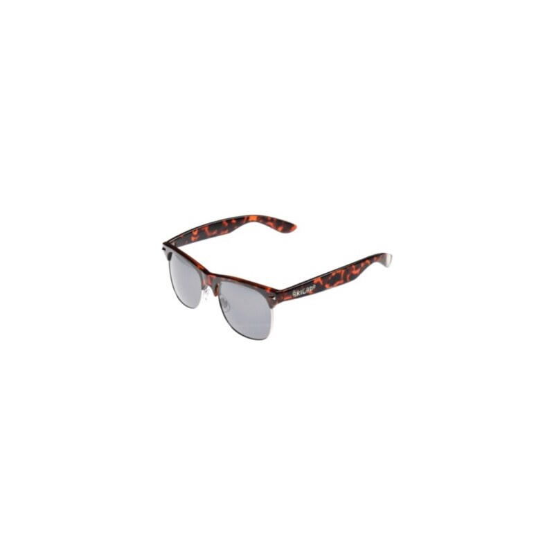 BRIGADA Midtown Sunglasses orange tortois/smoke lens