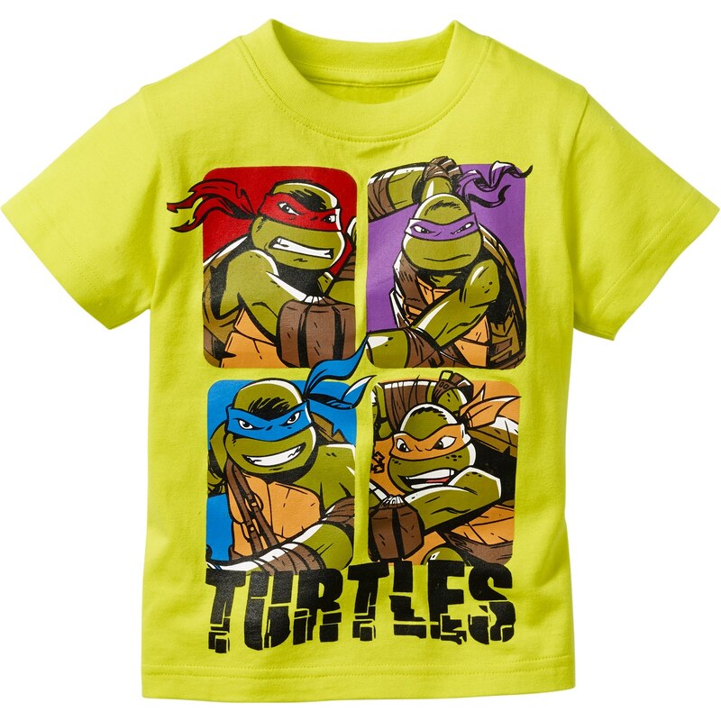 Teenage Mutant Ninja Turtles TURTLES T-Shirt kurzer Arm in grün für Jungen von bonprix