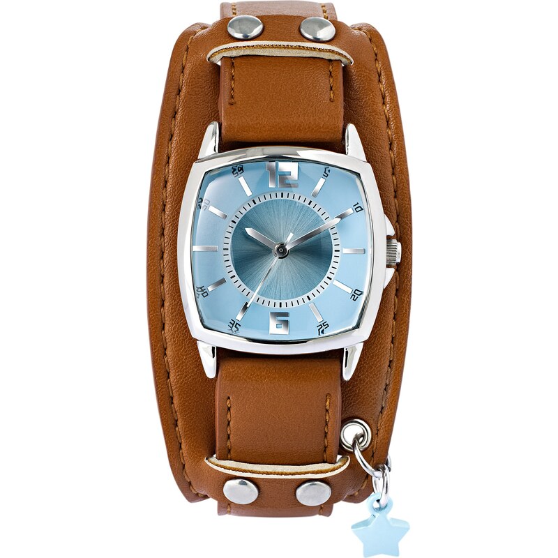 bpc bonprix collection Armbanduhr mit Stern-Anhänger in braun für Damen von bonprix