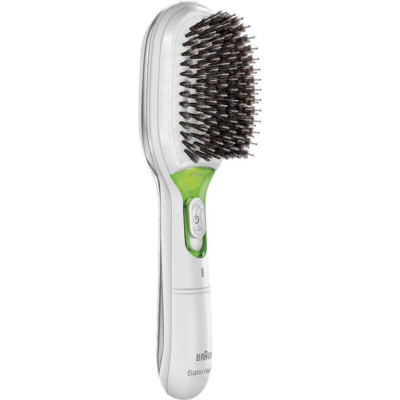 Braun,Haarbürste, Satin Hair 7 IONTEC BR750, natürliche Borsten und Ionentechnologie zur Förderung des Glanzes