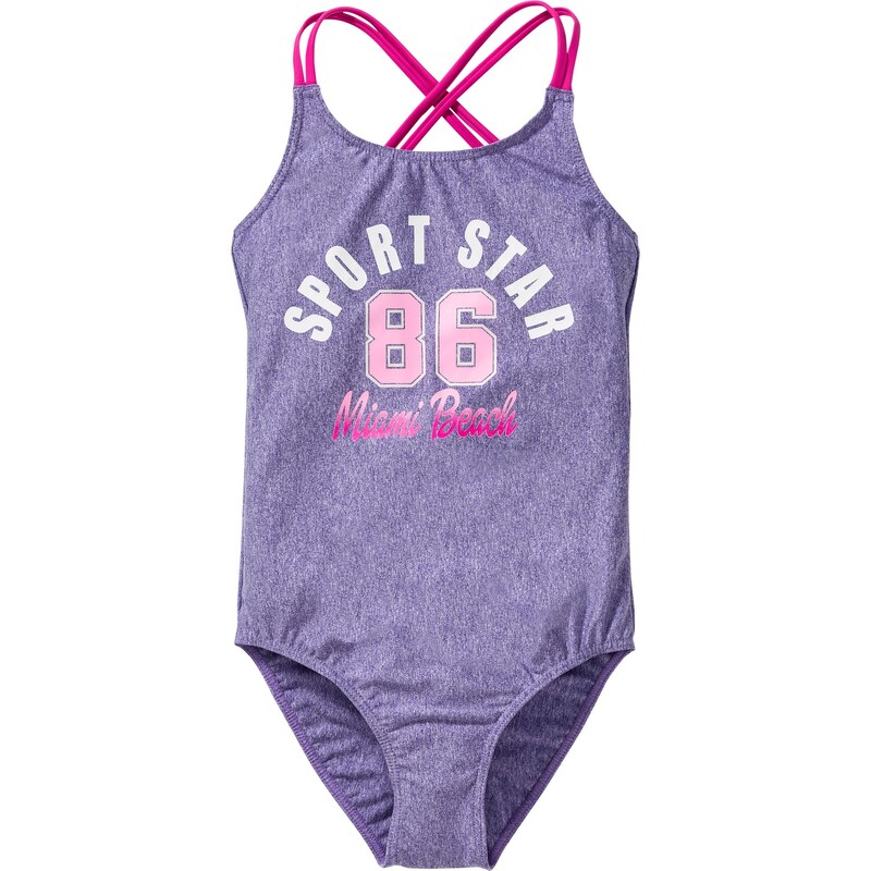 bpc bonprix collection Badeanzug für Mädchen in lila für Mädchen von bonprix