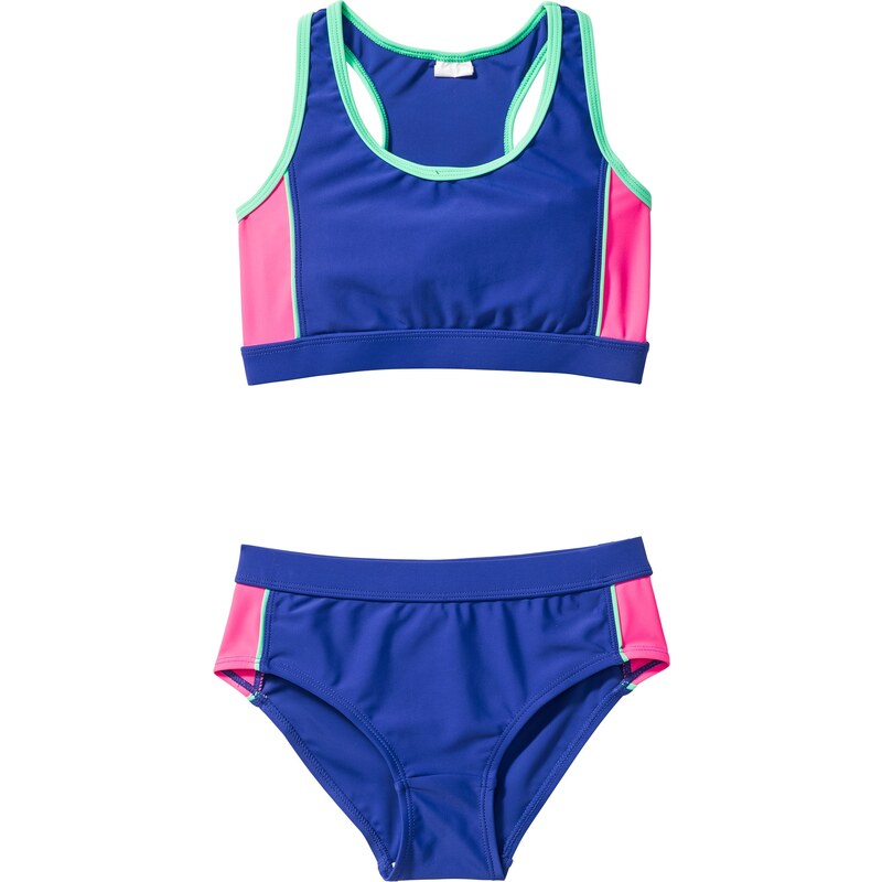 bpc bonprix collection Bustier-Bikini Mädchen in blau für Mädchen von bonprix