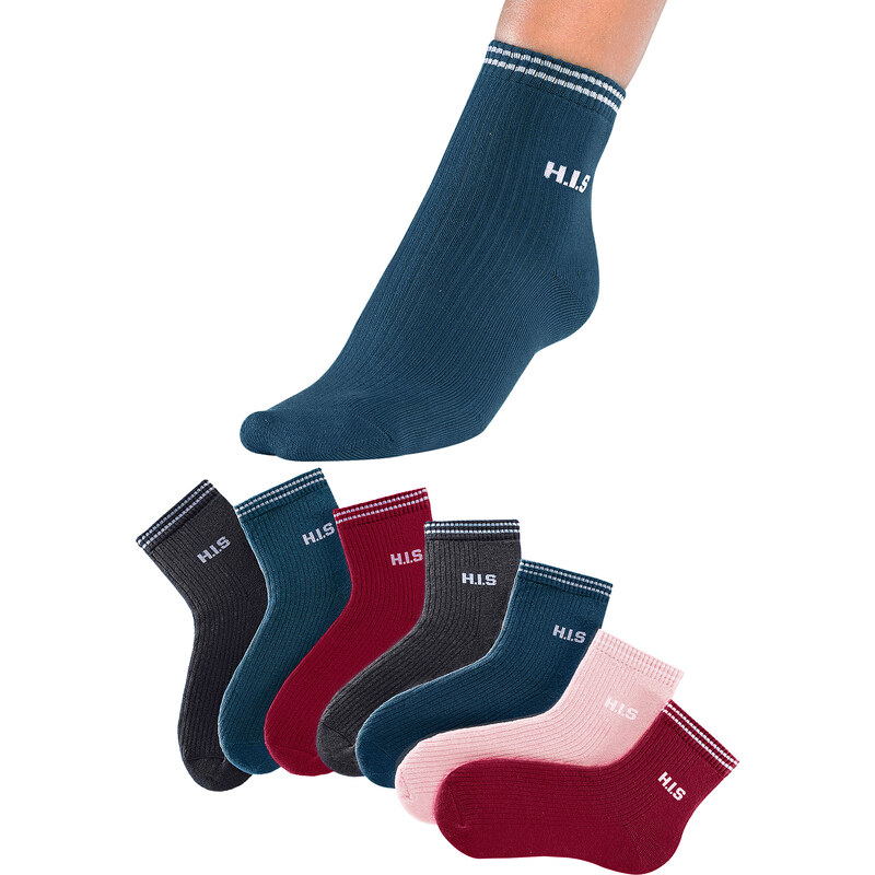 H.I.S. Socken (7er-Pack) in blau von bonprix