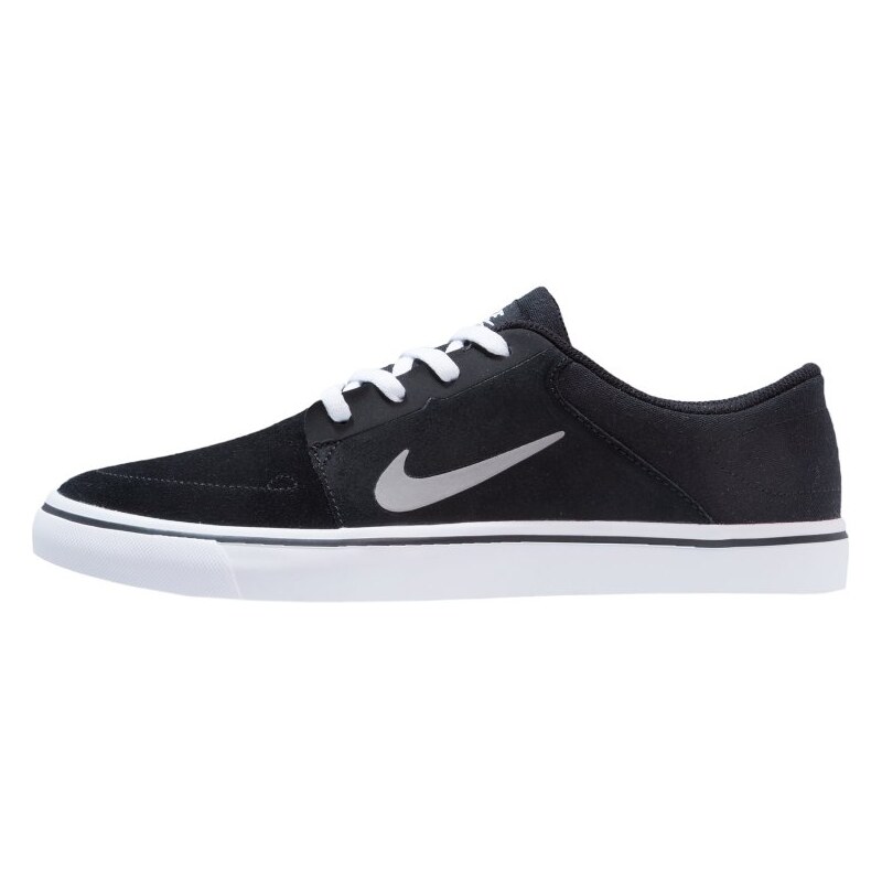 Nike SB PORTMORE Sneaker low black/medium grey/white/gum light brown