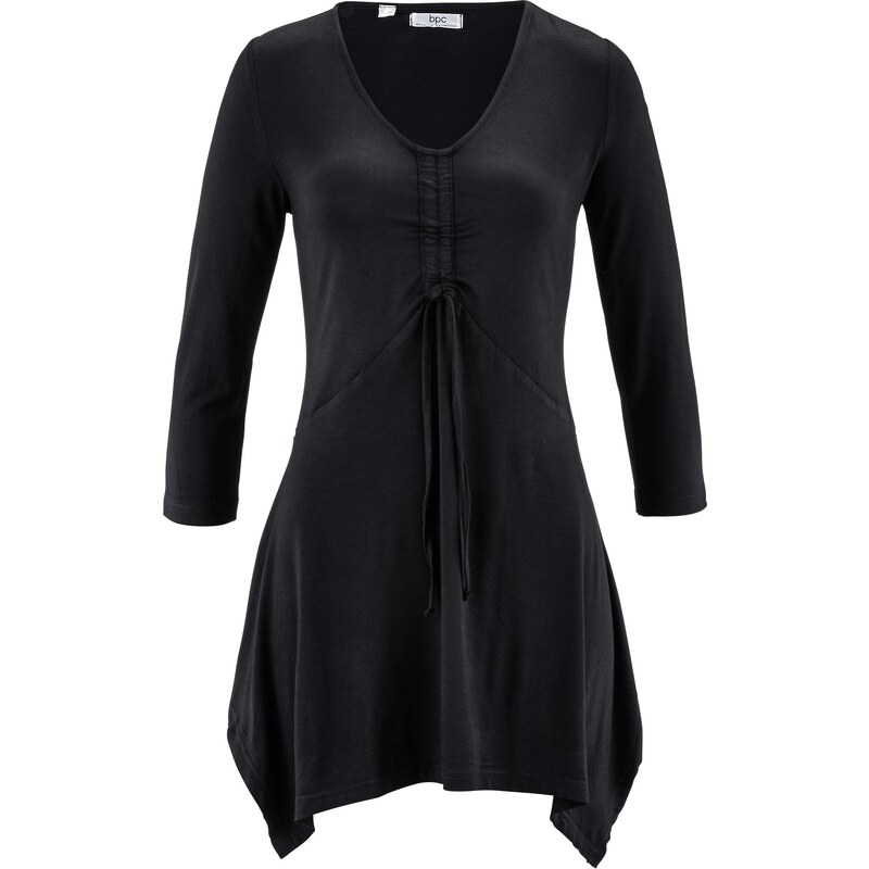 bpc bonprix collection 3/4-Arm-Shirt-Tunika in schwarz für Damen von bonprix