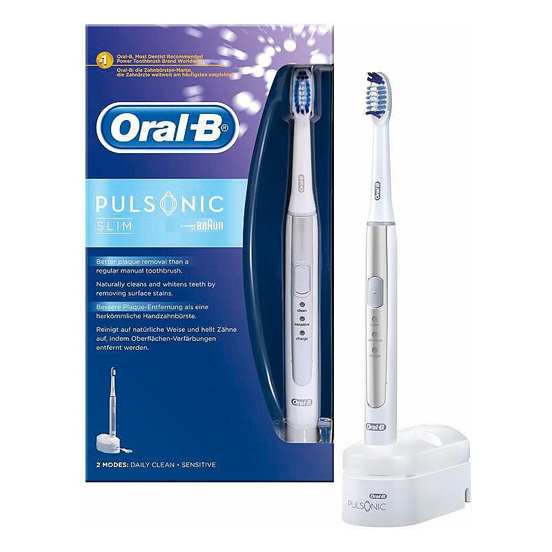 Oral-B Elektrische Schallzahnbürste Pulsonic Slim, Powered by Braun