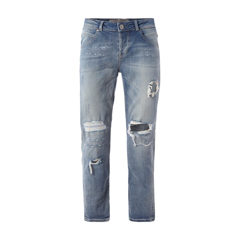 Guess Tapered Relaxed Fit Jeans im Destroyed Look