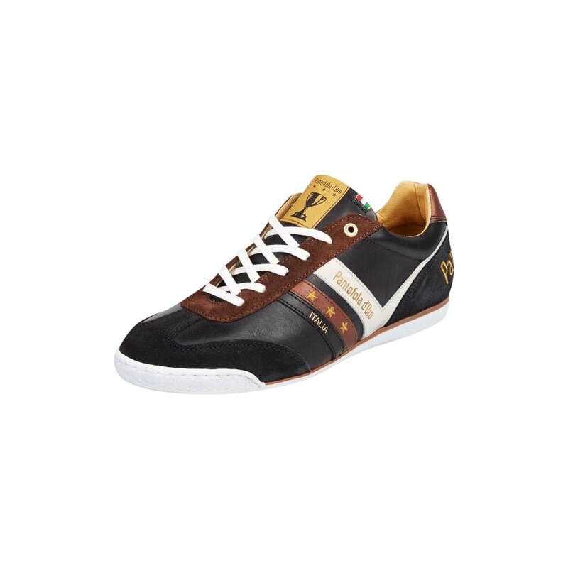 Pantofola dOro Sneaker aus Glattleder mit Kontrastbesatz