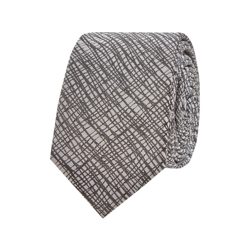 Drykorn Krawatte aus reiner Seide mit abstraktem Muster