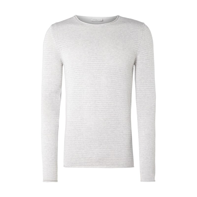 Selected Homme Pullover mit Rippenstruktur