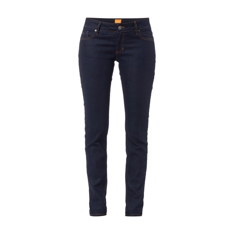 Boss Orange Slim Fit 5-Pocket-Jeans mit Kontrastnähten