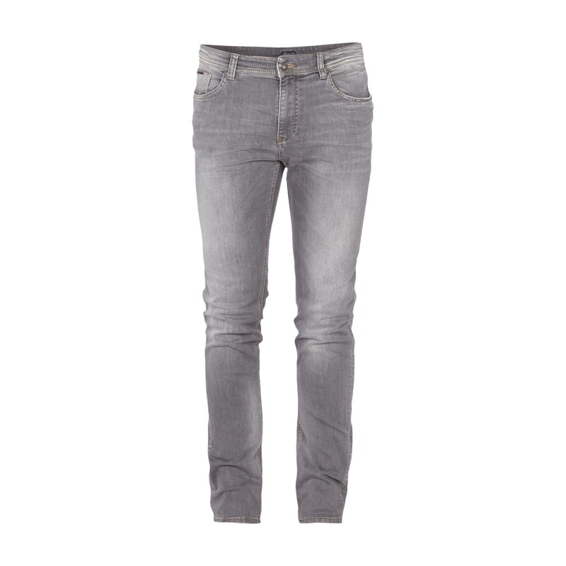 MCNEAL Slim Fit Bleached 5-Pocket-Jeans