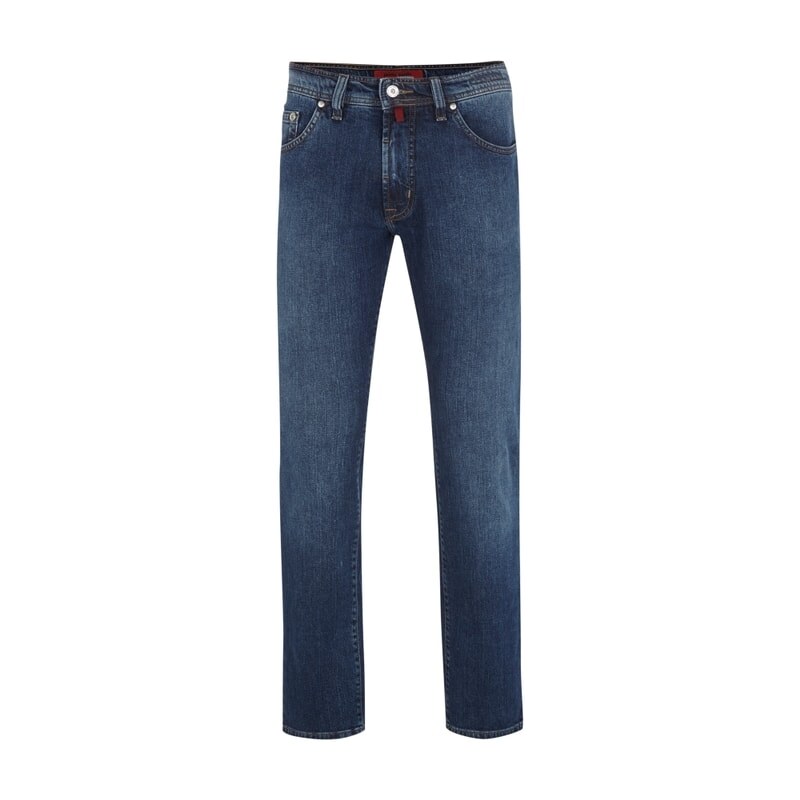 Pierre Cardin Stone Washed 5-Pocket-Jeans im Straight Fit