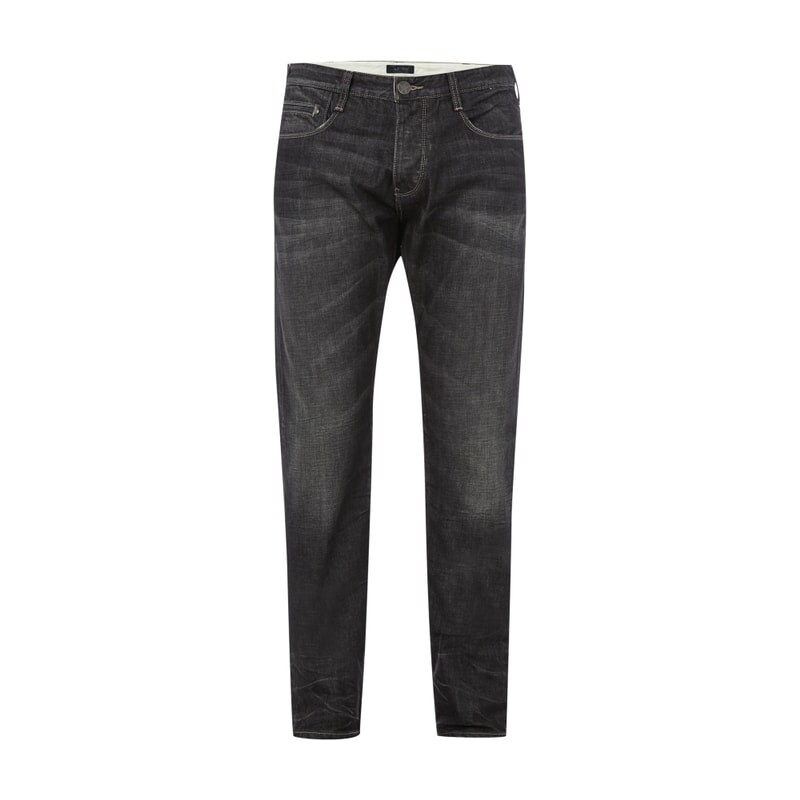 Armani Jeans Regular Fit Double Stone Washed Jeans