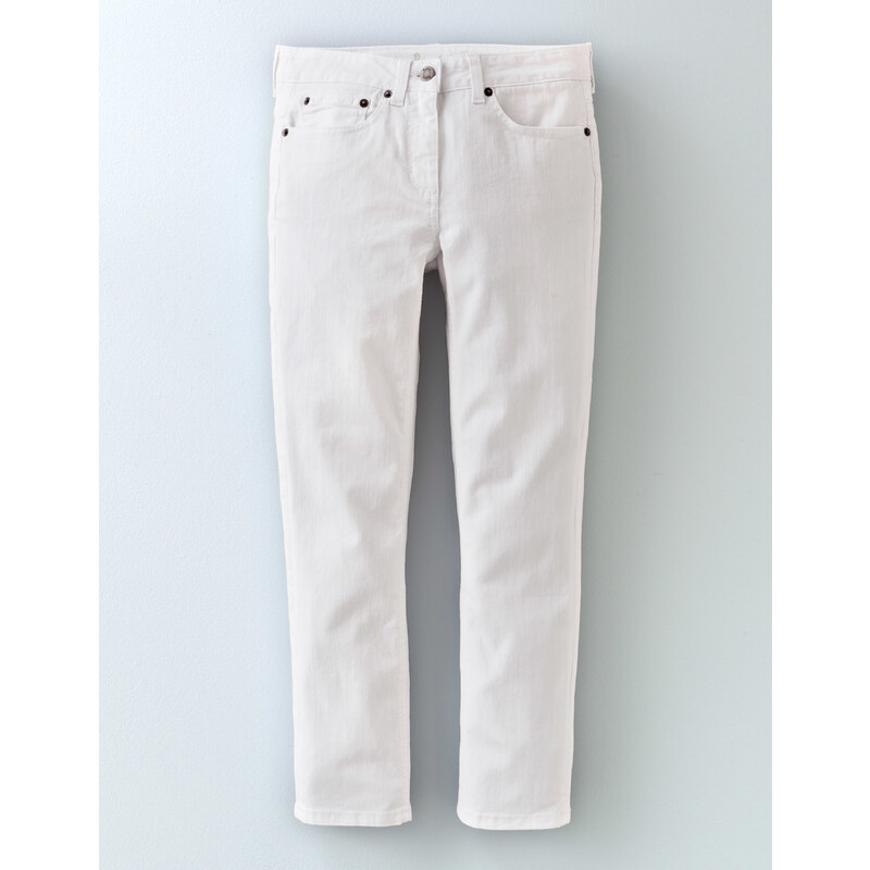 3/4-Jeans Weiß Damen Boden