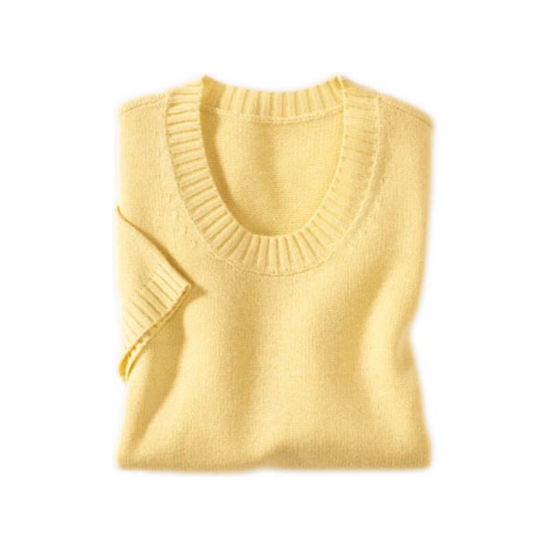 Pullover, gelb